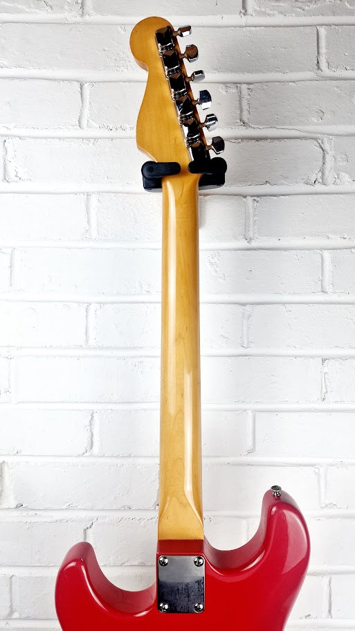 SUNN MUSTANG HSS CHERRY RED ELECTRIC GUITAR