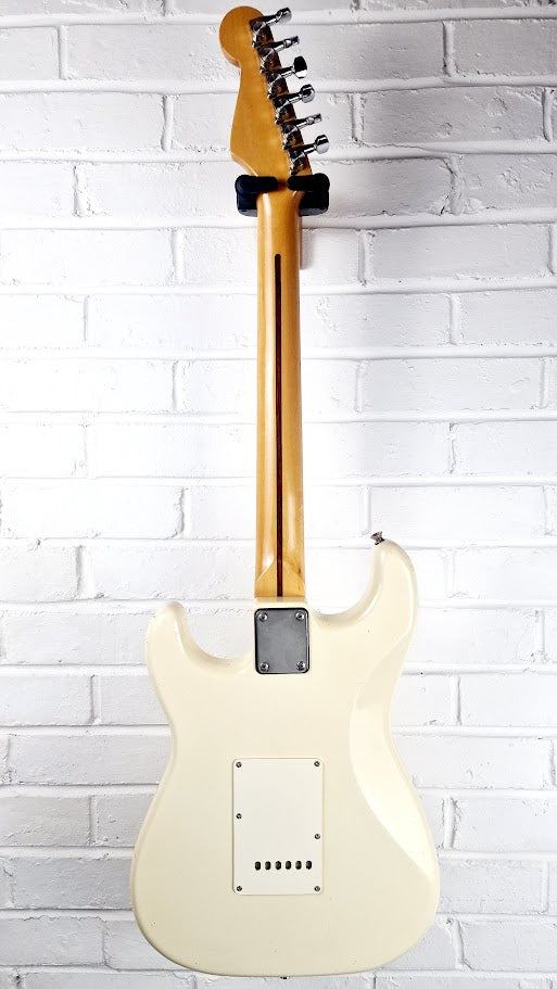 SQUIER STRATOCASTER 1987 KOREAN OLYMPIC WHITE GUITAR **SPARES/REPAIRS**
