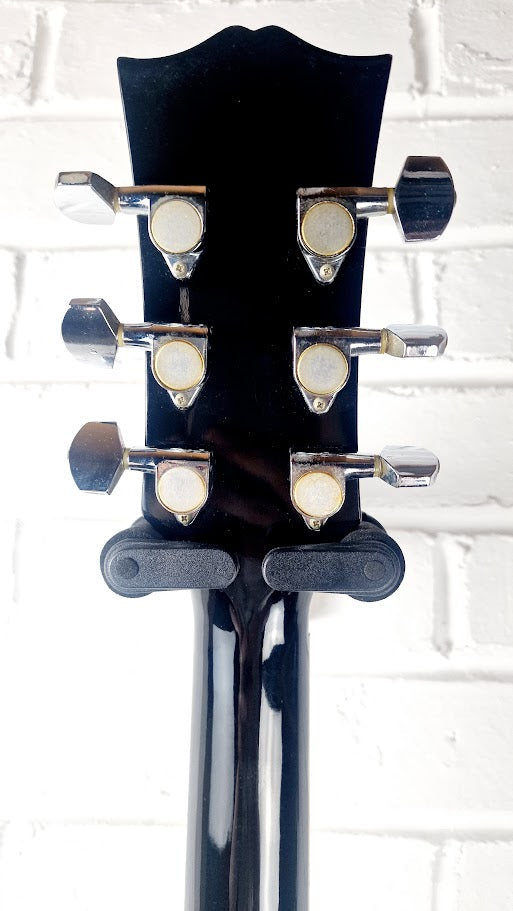 EPIPHONE BY GIBSON SQ180 BLACK KOREAN JUMBO ACOUSTIC GUITAR