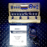 LINE 6 JM4 LOOPER PEDAL + POWER SUPPLY + INSTRUCTIONS