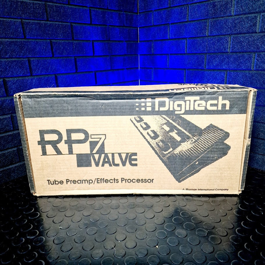 DIGITECH RP7 VALVE TUBE PREAMP EFFECTS PROCESSOR