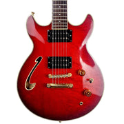 WASHBURN HB50 SEMI HOLLOW RED ELECTRIC GUITAR