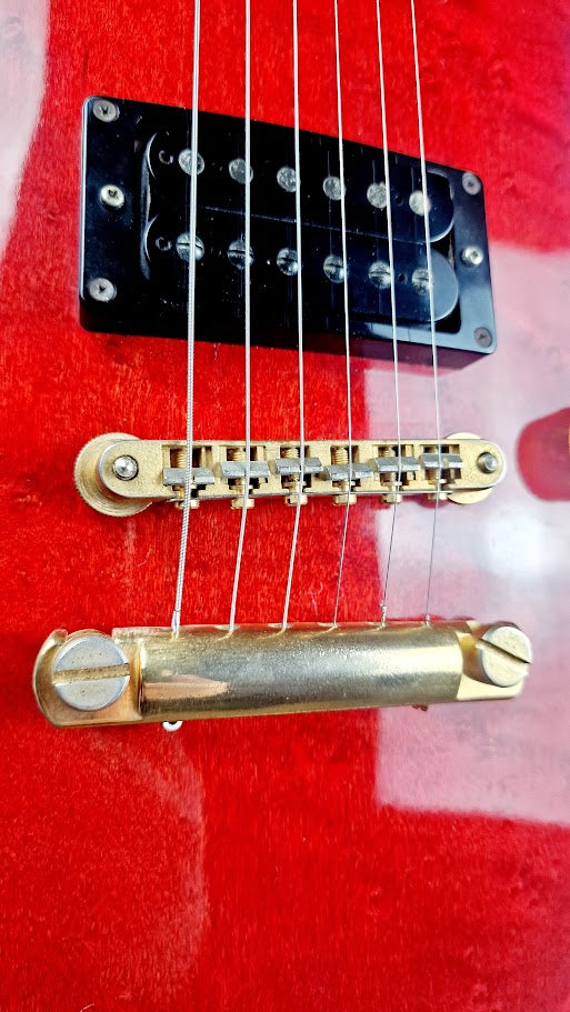 WASHBURN HB50 SEMI HOLLOW RED ELECTRIC GUITAR