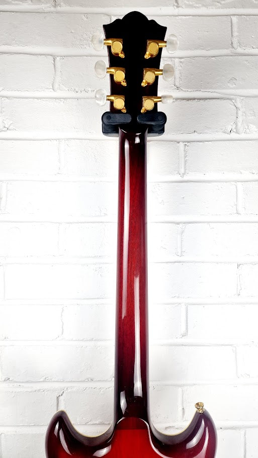 WASHBURN HB50 SEMI HOLLOW RED ELECTRIC GUITAR