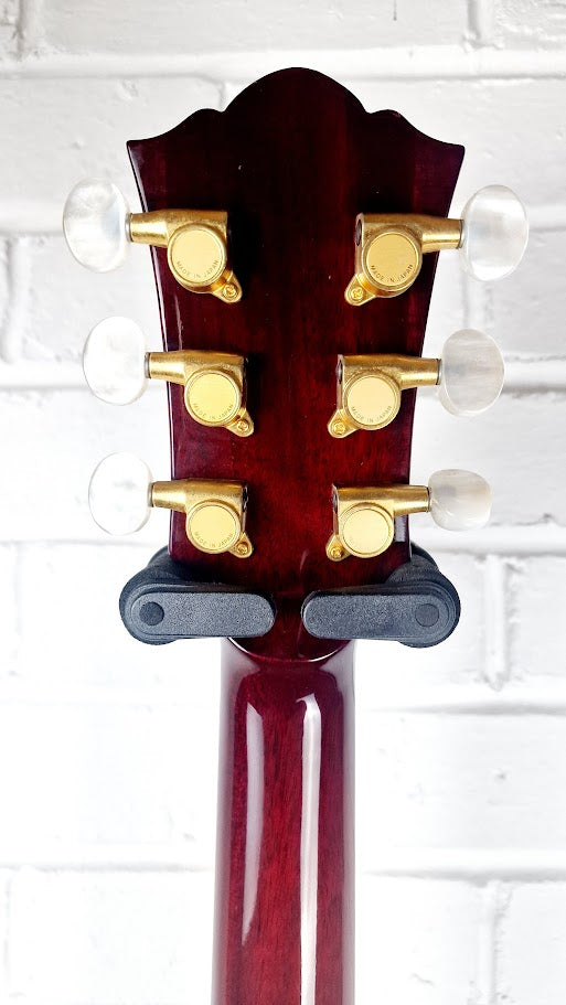 WASHBURN HB50 SEMI HOLLOW RED ELECTRIC GUITAR