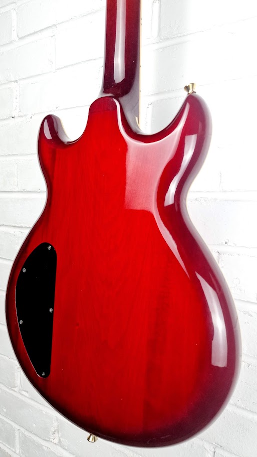 WASHBURN HB50 SEMI HOLLOW RED ELECTRIC GUITAR