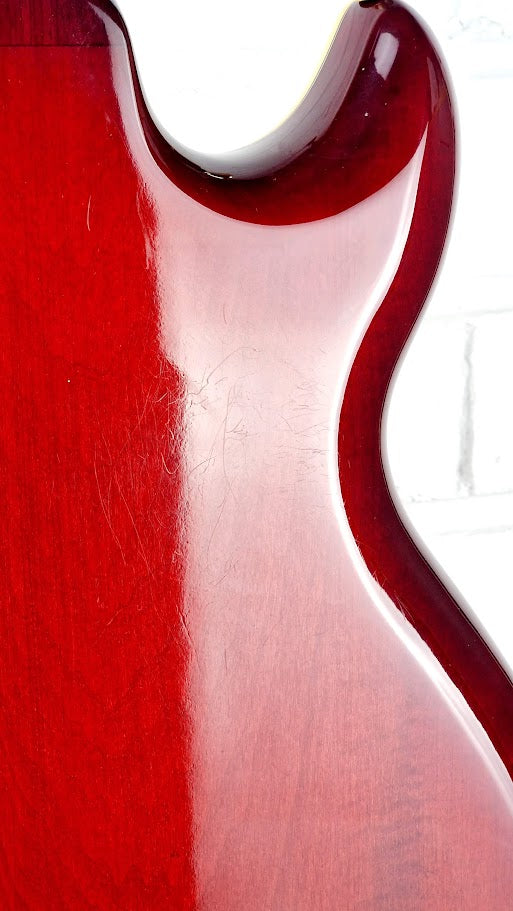 WASHBURN HB50 SEMI HOLLOW RED ELECTRIC GUITAR