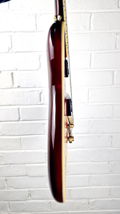 WASHBURN HB50 SEMI HOLLOW RED ELECTRIC GUITAR