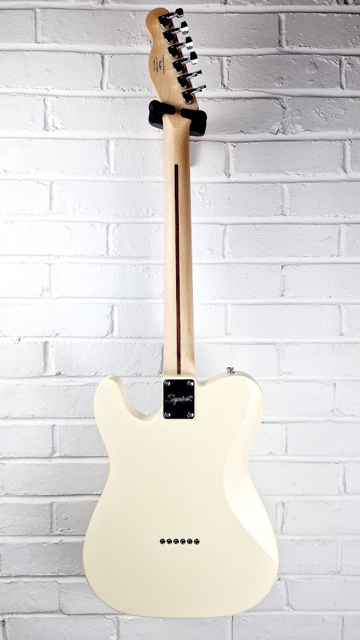 SQUIER BY FENDER AFFINITY SERIES OLYMPIC WHITE TELECASTER ELECTRIC GUITAR