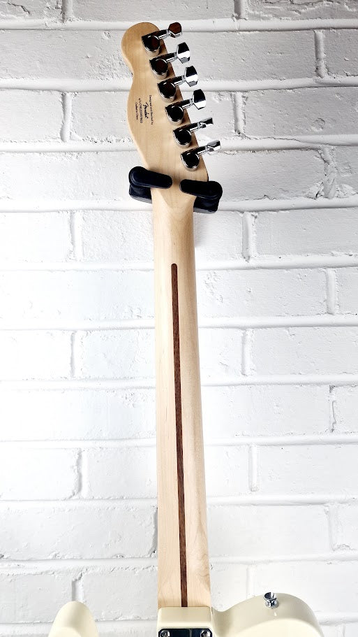 SQUIER BY FENDER AFFINITY SERIES OLYMPIC WHITE TELECASTER ELECTRIC GUITAR