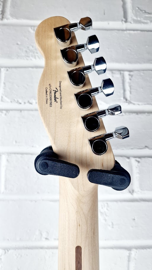 SQUIER BY FENDER AFFINITY SERIES OLYMPIC WHITE TELECASTER ELECTRIC GUITAR