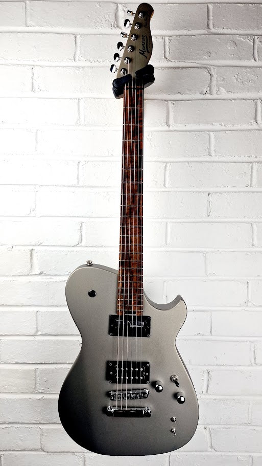 CORT META SERIES MBM-1 SUSTAINIAC STARLIGHT SILVER ELECTRIC GUITAR