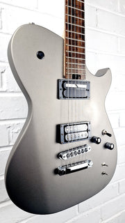 CORT META SERIES MBM-1 SUSTAINIAC STARLIGHT SILVER ELECTRIC GUITAR
