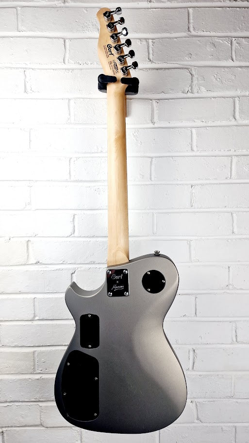 CORT META SERIES MBM-1 SUSTAINIAC STARLIGHT SILVER ELECTRIC GUITAR