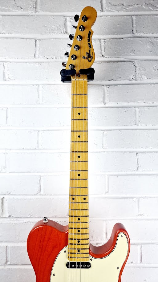 G&L ASAT TRIBUTE CLASSIC CLEAR ORANGE ELECTRIC GUITAR