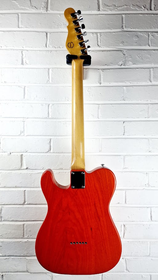 G&L ASAT TRIBUTE CLASSIC CLEAR ORANGE ELECTRIC GUITAR