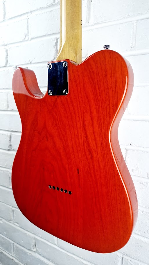 G&L ASAT TRIBUTE CLASSIC CLEAR ORANGE ELECTRIC GUITAR