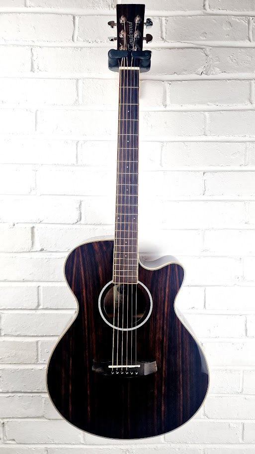 TANGLEWOOD DBT DLX SFCE EB ELECTRO ACOUSTIC GUITAR + CASE