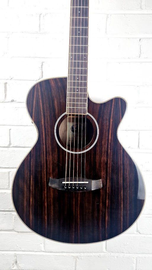 TANGLEWOOD DBT DLX SFCE EB ELECTRO ACOUSTIC GUITAR + CASE