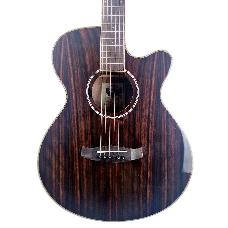 TANGLEWOOD DBT DLX SFCE EB ELECTRO ACOUSTIC GUITAR + CASE