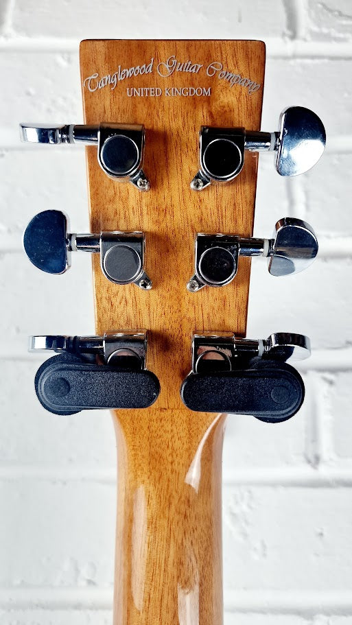 TANGLEWOOD DBT DLX SFCE EB ELECTRO ACOUSTIC GUITAR + CASE