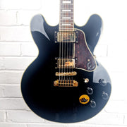 EPIPHONE BB KING LUCILLE EBONY ELECTRIC GUITAR + HARD CASE