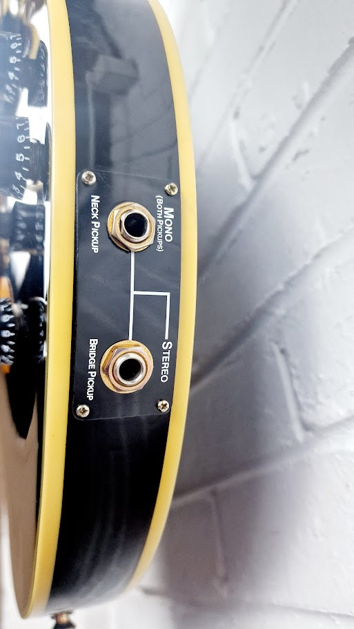 EPIPHONE BB KING LUCILLE EBONY ELECTRIC GUITAR + HARD CASE