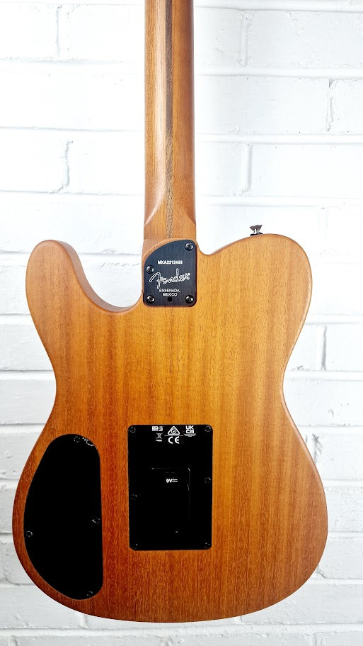 FENDER ACOUSTASONIC PLAYER TELECASTER SHADOW BURST ELECTRIC GUITAR