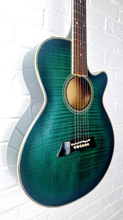 TAKAMINE EF391MB BLUE BURST 1986 ELECTRO ACOUSTIC GUITAR