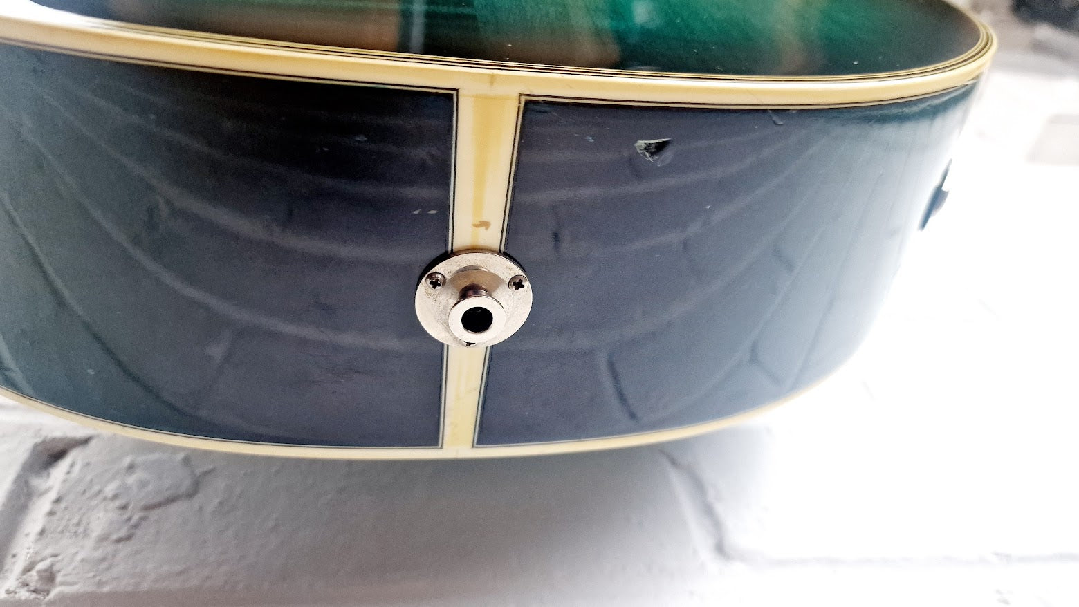 TAKAMINE EF391MB BLUE BURST 1986 ELECTRO ACOUSTIC GUITAR