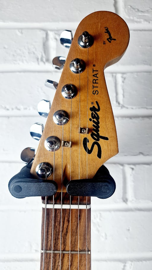 SQUIER STRAT BLACK 1996 50TH ANNIVERSARY ELECTRIC GUITAR