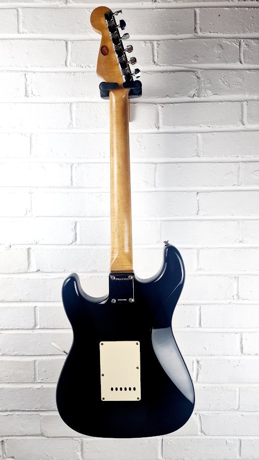 SQUIER STRAT BLACK 1996 50TH ANNIVERSARY ELECTRIC GUITAR