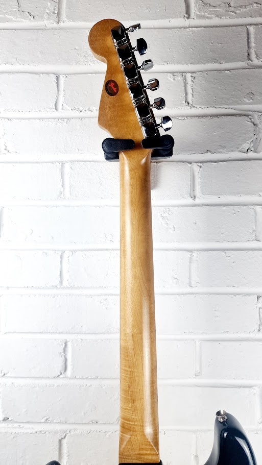 SQUIER STRAT BLACK 1996 50TH ANNIVERSARY ELECTRIC GUITAR