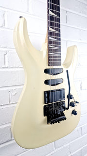 VESTER SUPER STRAT ANTIQUE WHITE 1980s ELECTRIC GUITAR