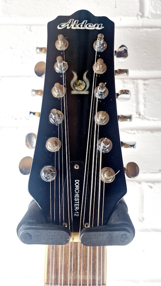 ALDEN DORCHESTER-12 12 STRING SEMI HOLLOW LEFT HANDED ELECTRIC GUITAR