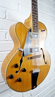 ALDEN DORCHESTER-12 12 STRING SEMI HOLLOW LEFT HANDED ELECTRIC GUITAR