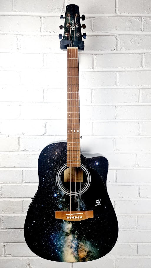 LINDO GALAXY ELECTRO ACOUSTIC GUITAR