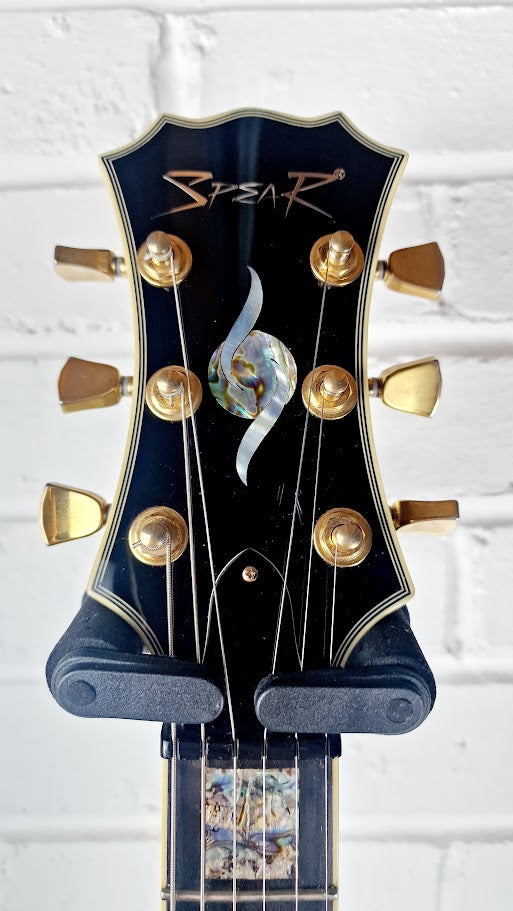 SPEAR RD250 LES PAUL TIGER QUILTED TOP ELECTRIC GUITAR