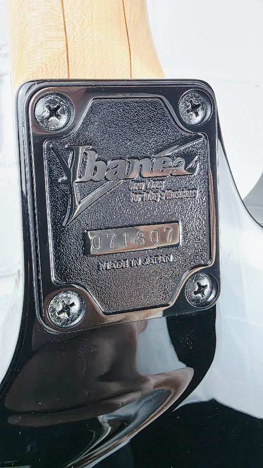 IBANEZ RG550 2007 20TH ANNIVERSARY BLACK ELECTRIC GUITAR