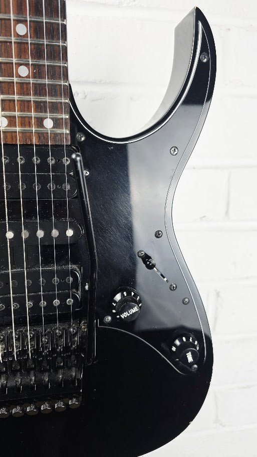 IBANEZ RG550 2007 20TH ANNIVERSARY BLACK ELECTRIC GUITAR