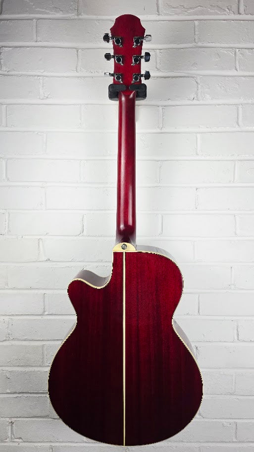 ARIA ELECORD FET-ELITE RS RED SUNBURST ELECTRO ACOUSTIC GUITAR