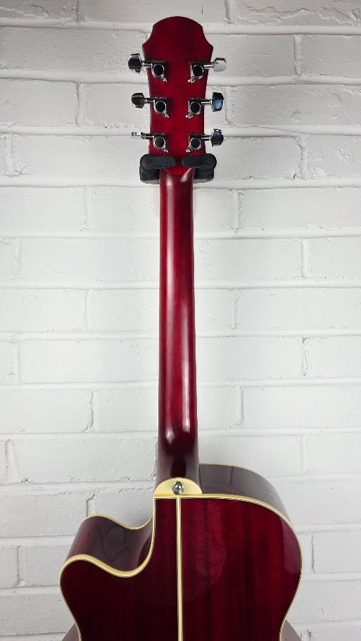 ARIA ELECORD FET-ELITE RS RED SUNBURST ELECTRO ACOUSTIC GUITAR