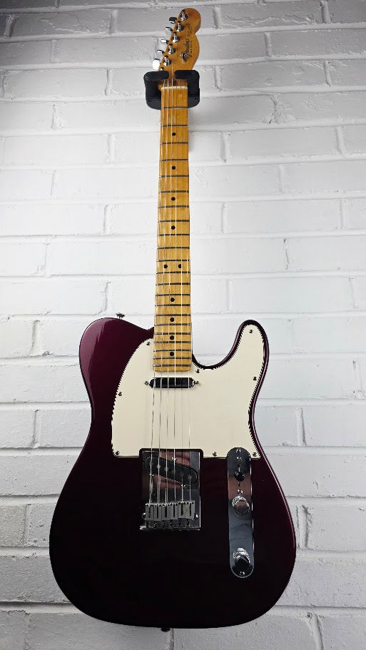 FENDER AMERICAN STANDARD TELECASTER 1989 MIDNIGHT WINE ELECTRIC GUITAR