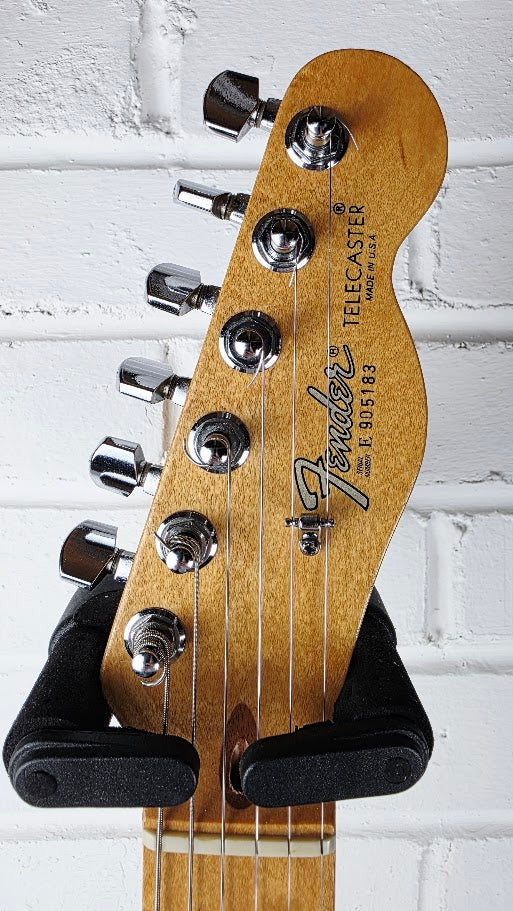 FENDER AMERICAN STANDARD TELECASTER 1989 MIDNIGHT WINE ELECTRIC GUITAR