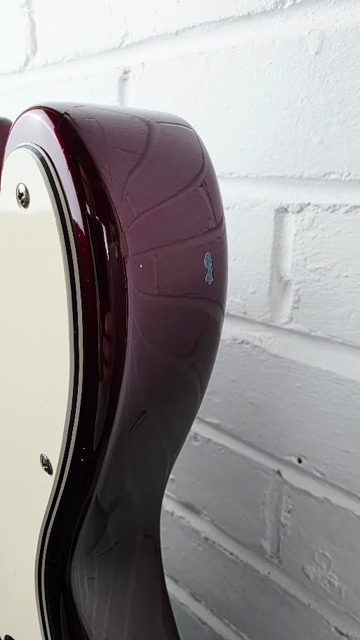 FENDER AMERICAN STANDARD TELECASTER 1989 MIDNIGHT WINE ELECTRIC GUITAR