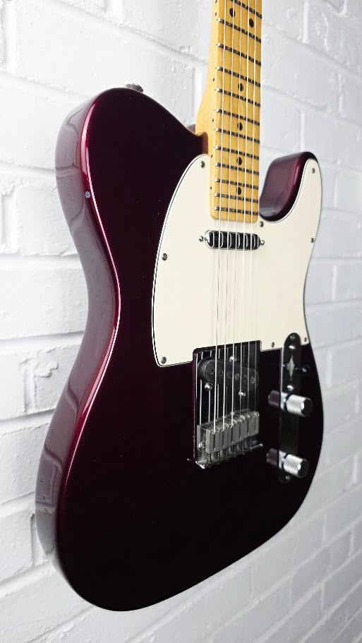 FENDER AMERICAN STANDARD TELECASTER 1989 MIDNIGHT WINE ELECTRIC GUITAR
