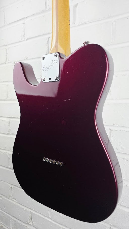 FENDER AMERICAN STANDARD TELECASTER 1989 MIDNIGHT WINE ELECTRIC GUITAR