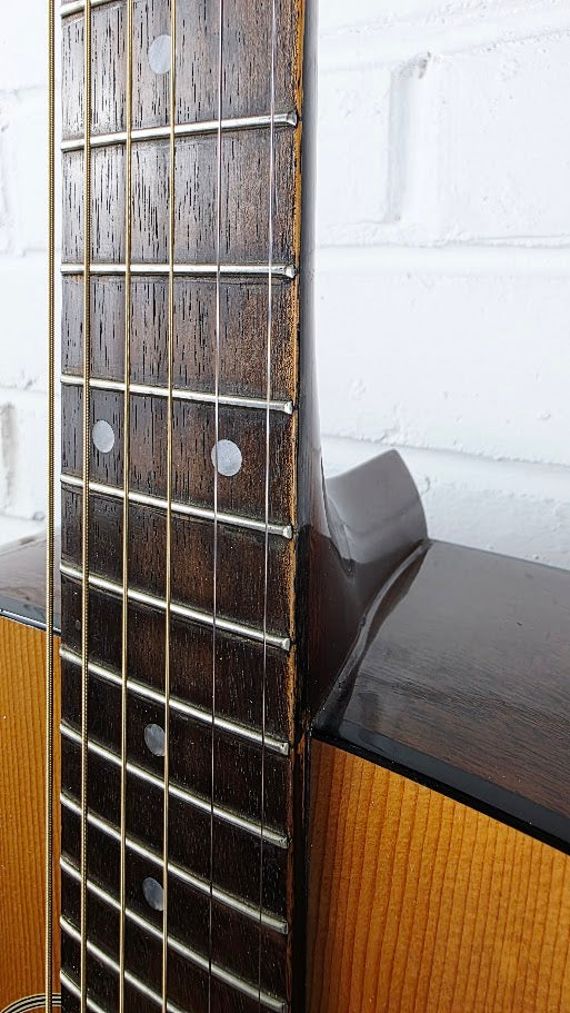 FENDER GEMINI II NATURAL 1980s ACOUSTIC GUITAR