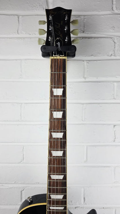GUY TYLER LES PAUL BLACK ELECTRIC GUITAR