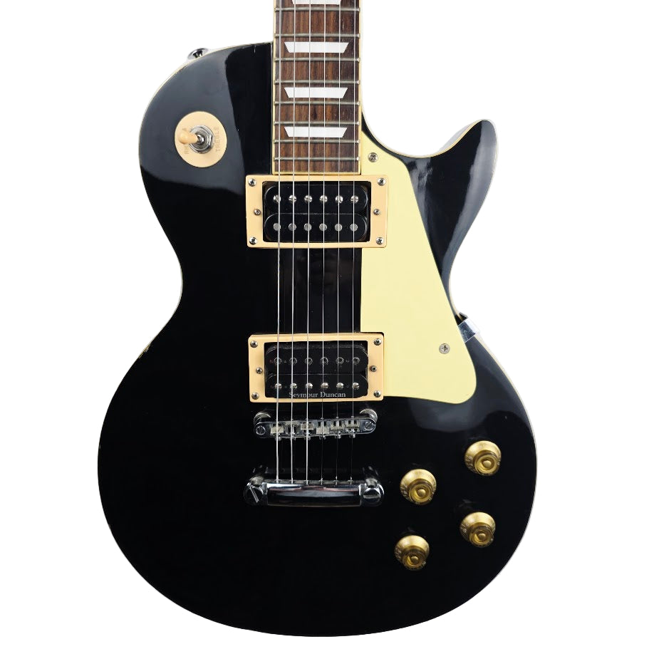 GUY TYLER LES PAUL BLACK ELECTRIC GUITAR
